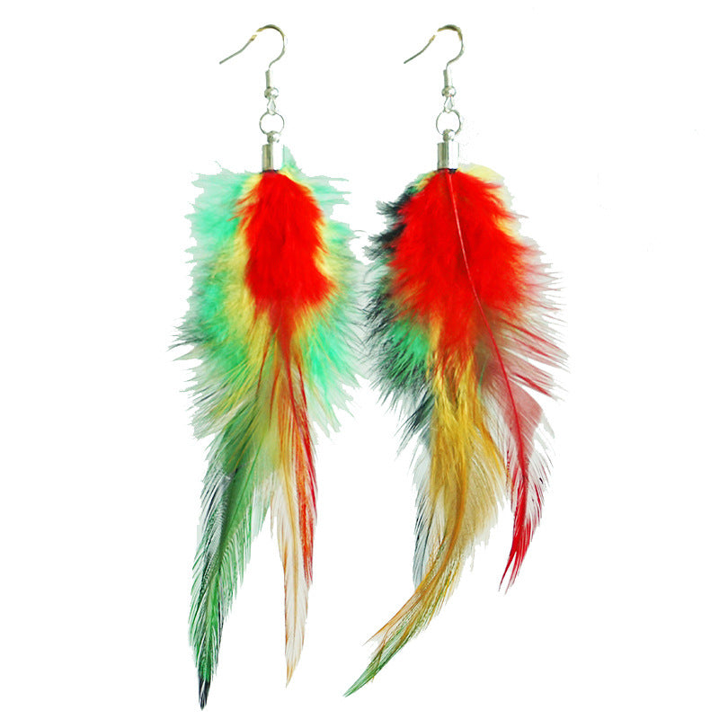 Wholesale Juneteenth Liberation Day Exaggerated Large Earrings